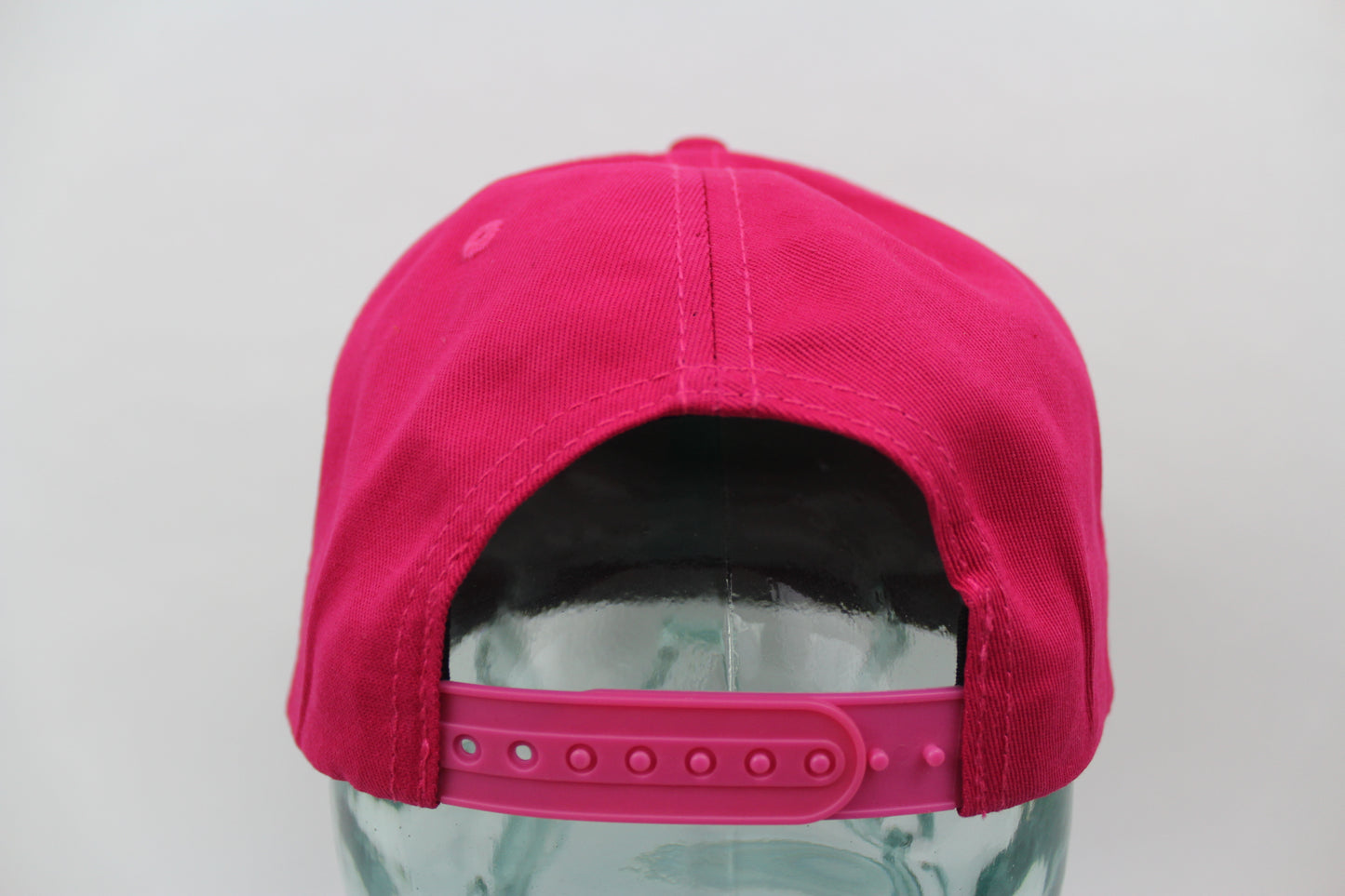 Pink Bula Metal plate snap back