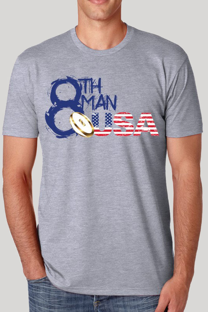 USA 8th Man Cotton T.Shirt