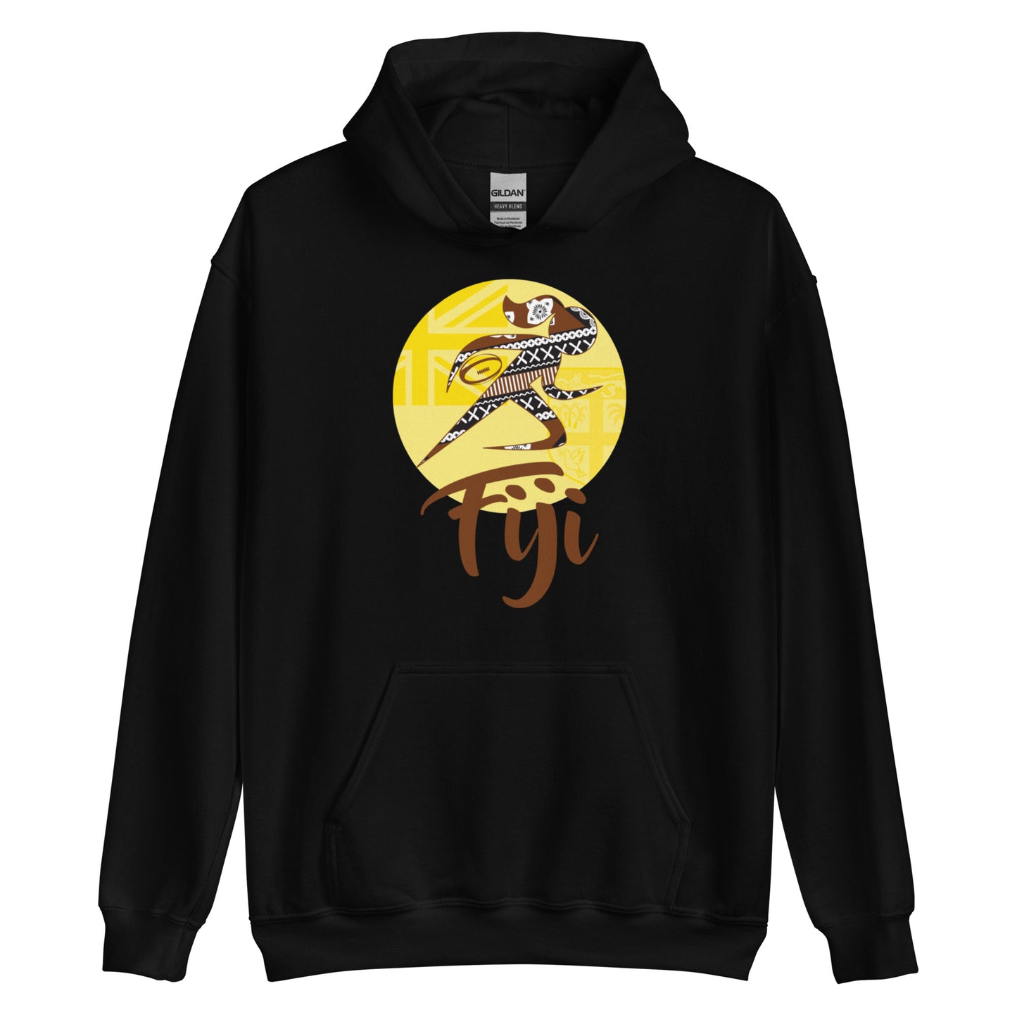 Vibrant Sun Fiji Rugby Grrrl Hoodie