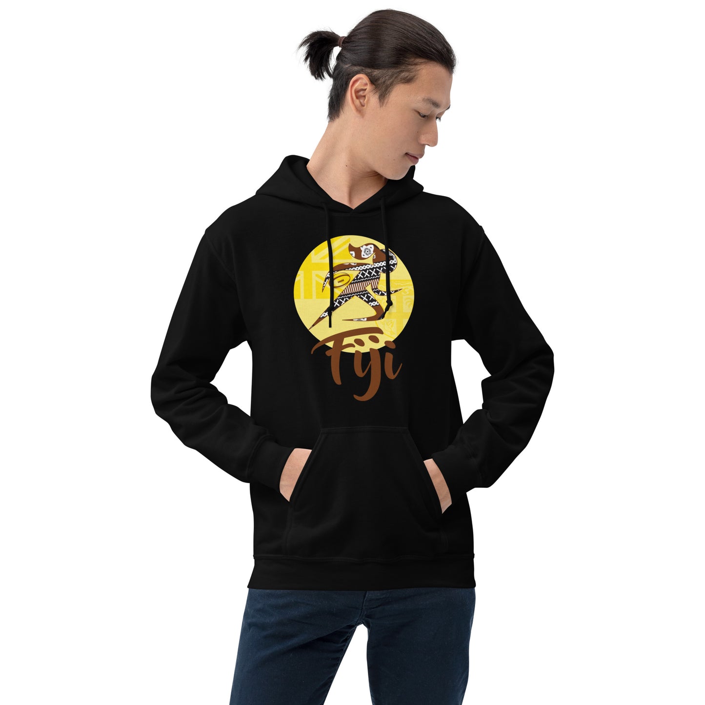 Vibrant Sun Fiji Rugby Grrrl Hoodie