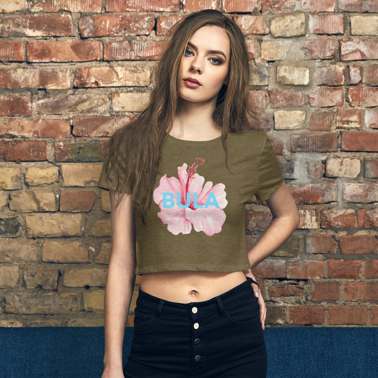 Women's BULA Crop Tee