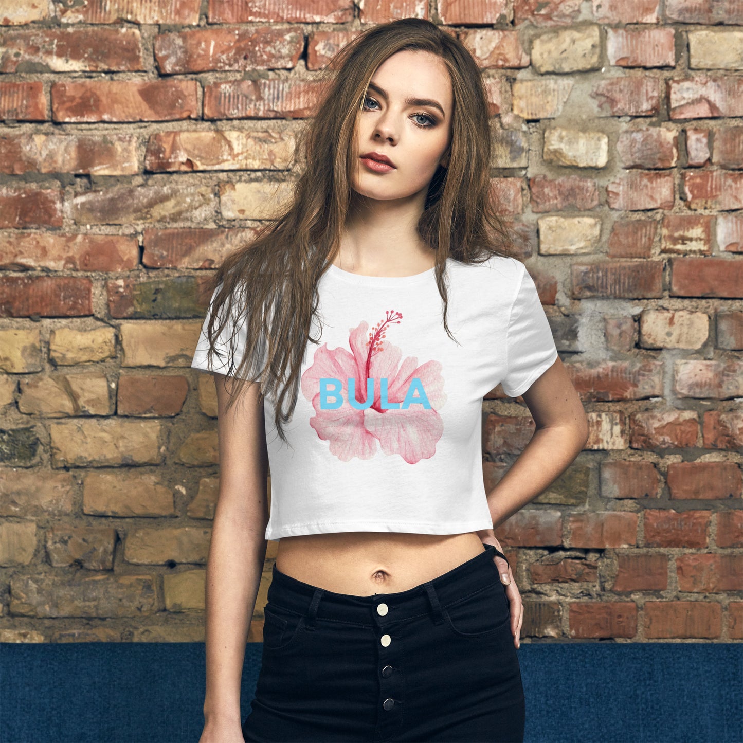 Women's BULA Crop Tee