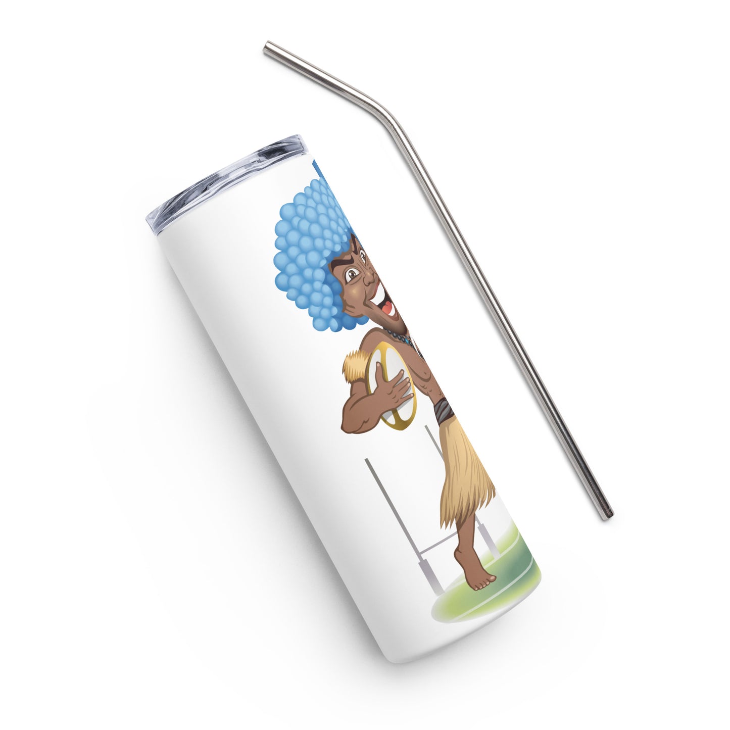 Fijian 8th Man Stainless steel tumbler