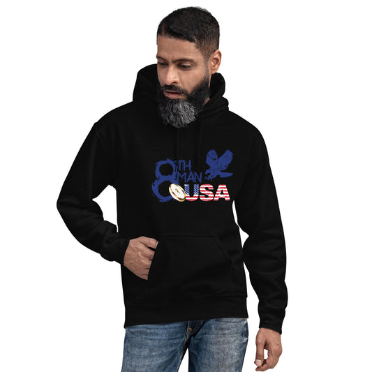 8th Man USA Hoodie