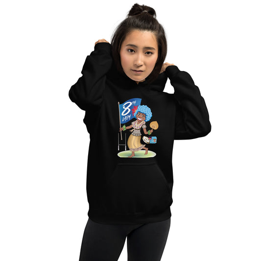 8th Lady Fiji Cartoon Hoodie