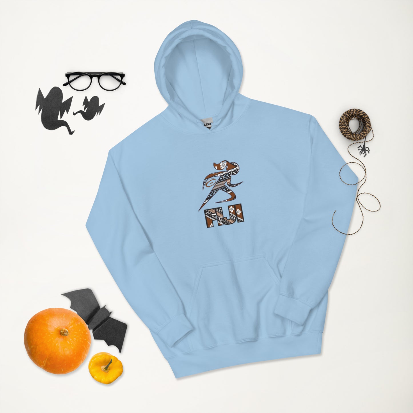 Fiji Tapa Rugby Grrrl Hoodie