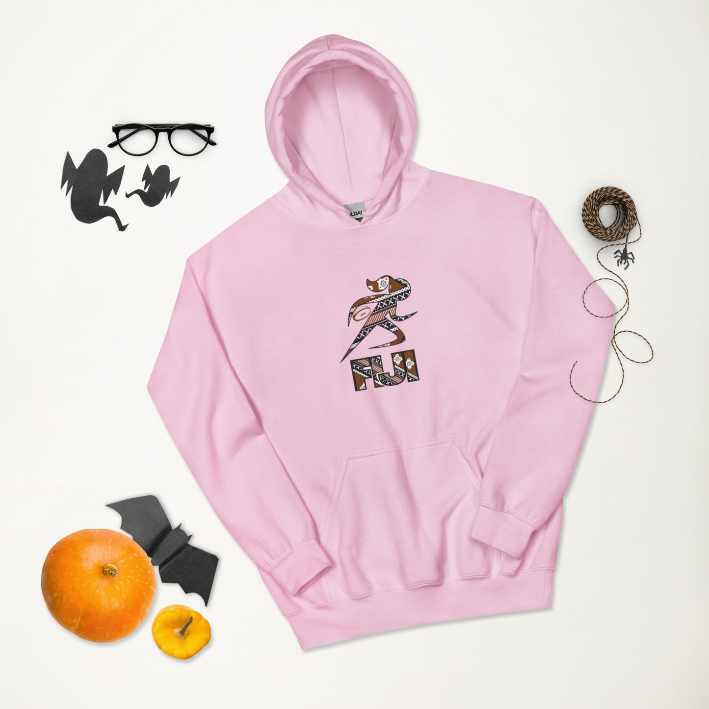 Fiji Tapa Rugby Grrrl Hoodie