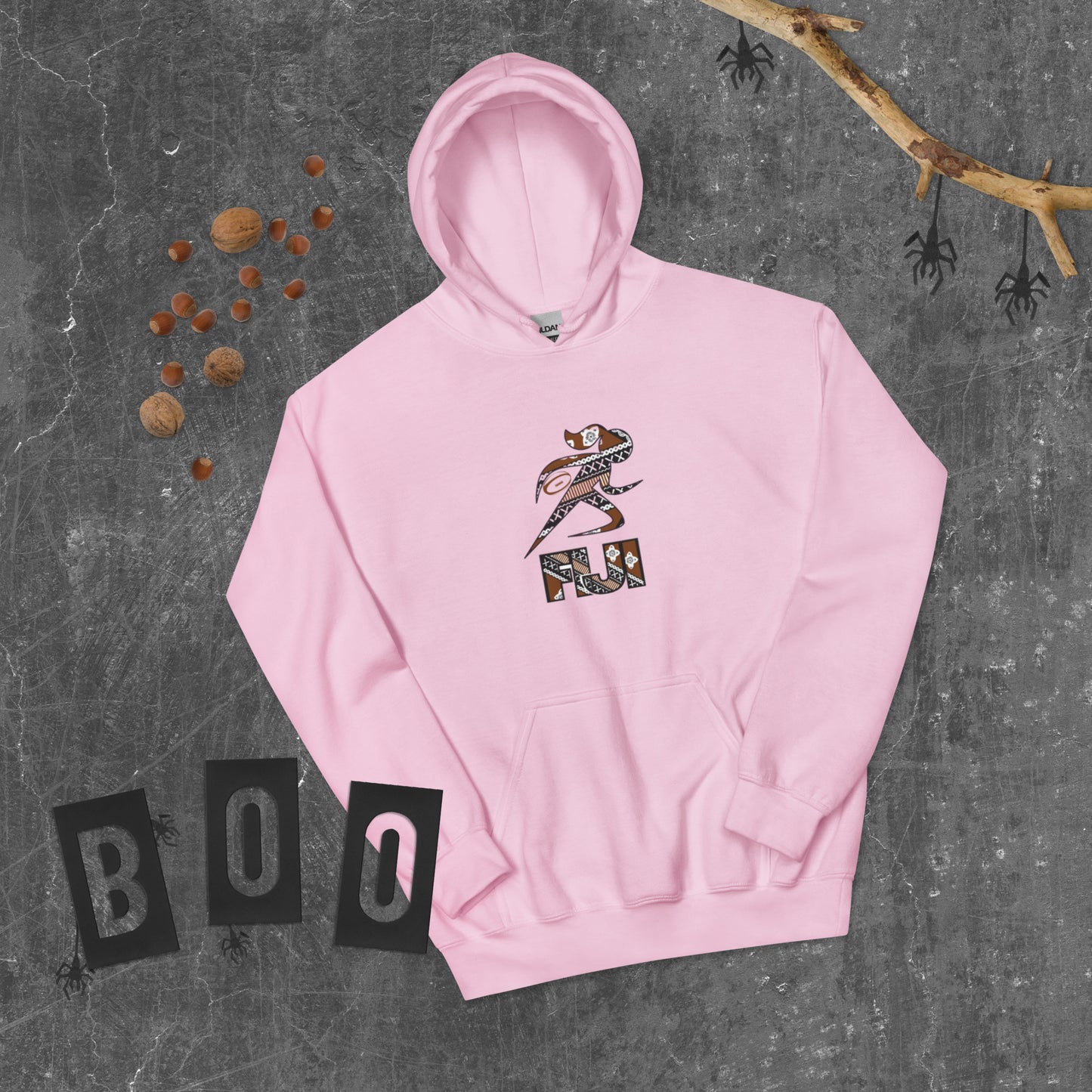 Fiji Tapa Rugby Grrrl Hoodie