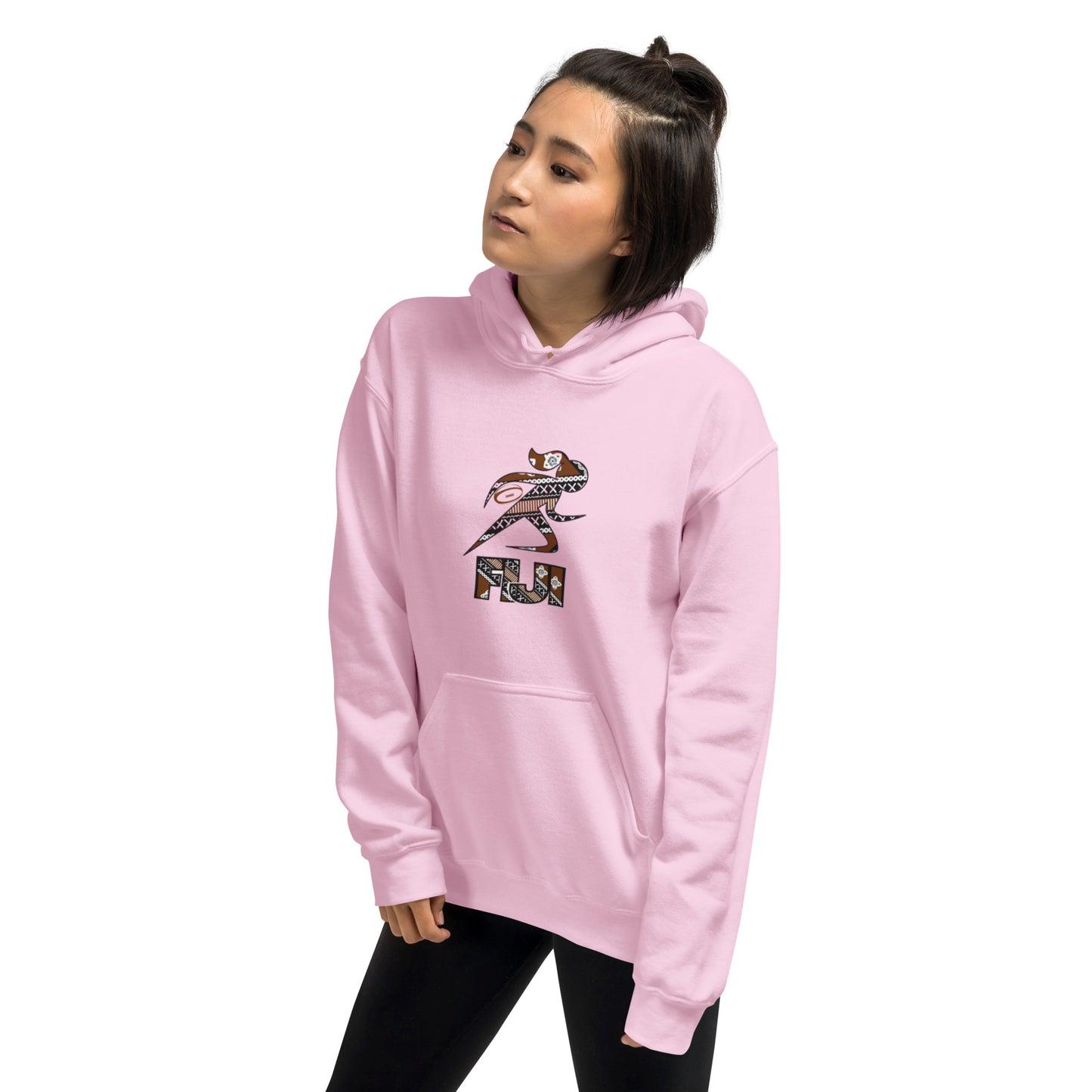 Fiji Tapa Rugby Grrrl Hoodie