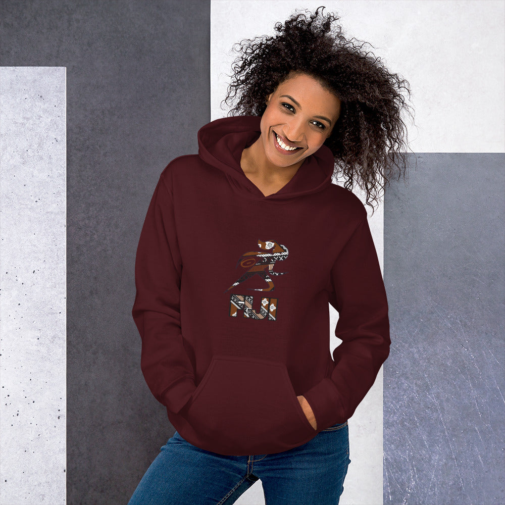 Fiji Tapa Rugby Grrrl Hoodie