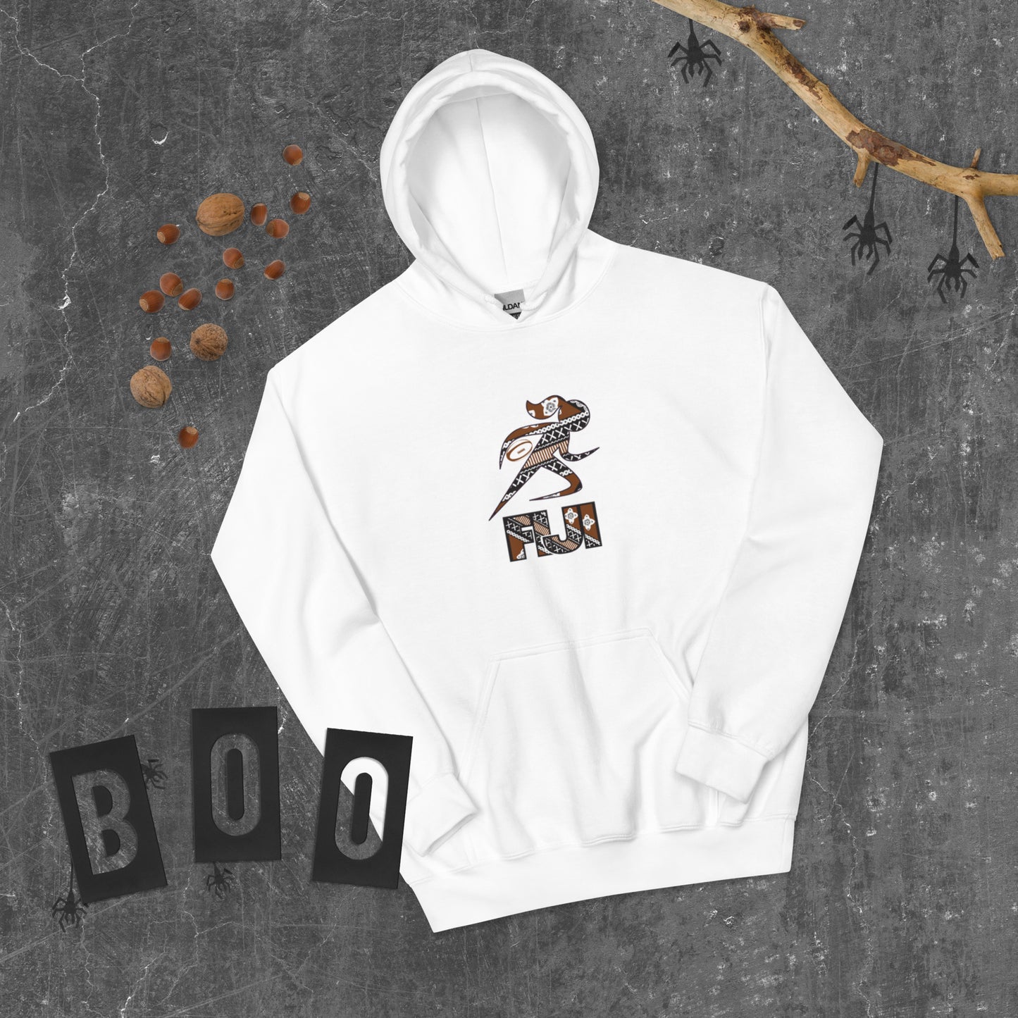 Fiji Tapa Rugby Grrrl Hoodie