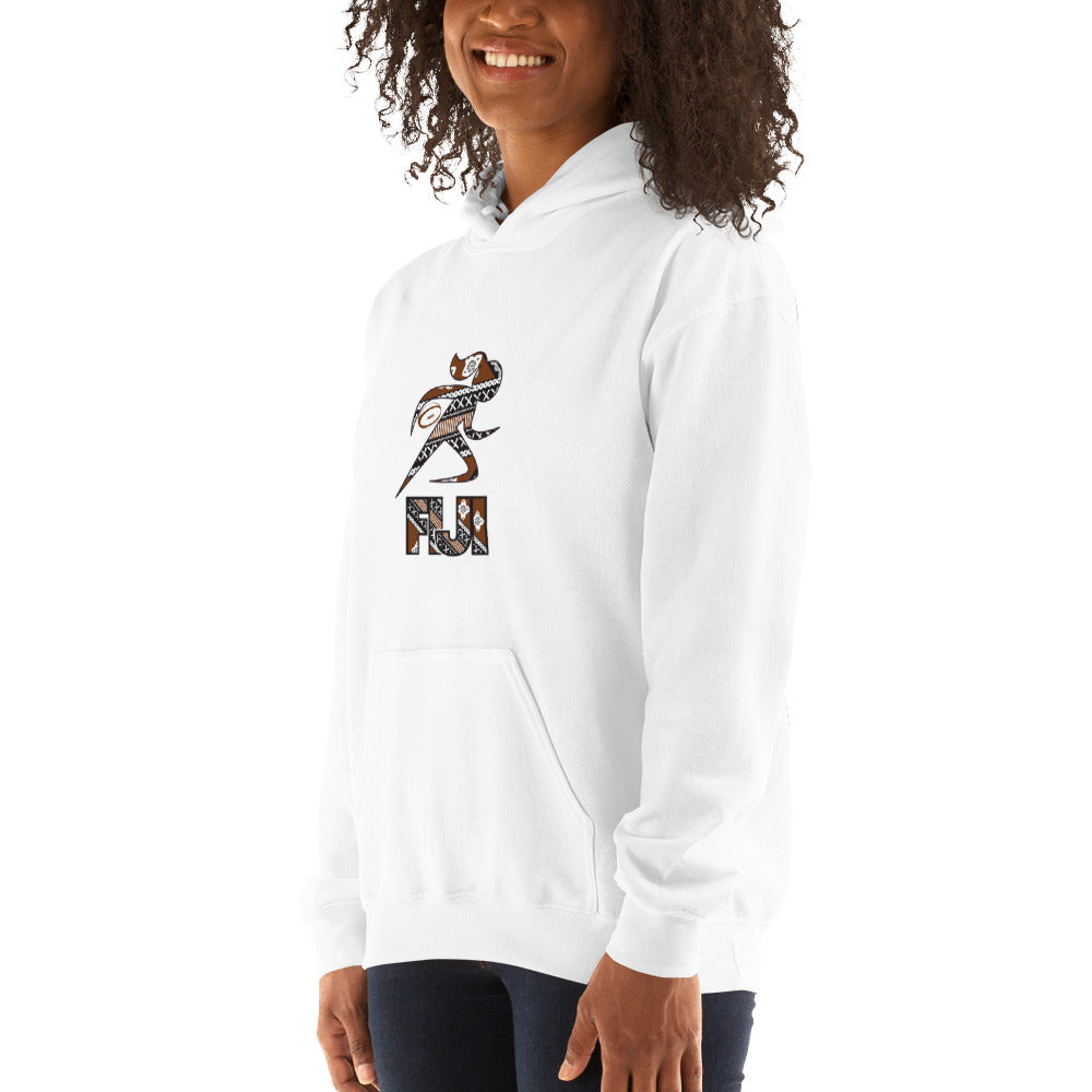 Fiji Tapa Rugby Grrrl Hoodie