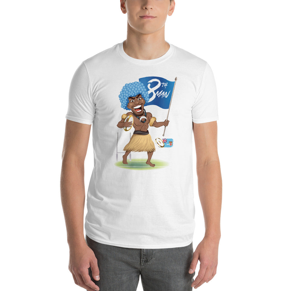 Cartoon Fiji 8th Man Short-Sleeve T-Shirt